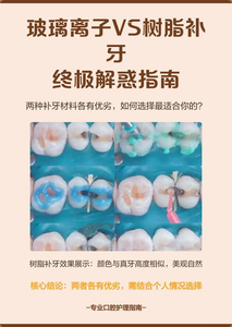 补牙材料有哪几种?牙医详解复合树脂和玻璃离子的优缺点